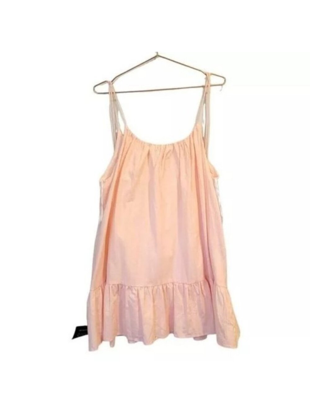 Lulu's | Tassel Adjustable Straps Mini Dress Light Pink
